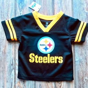 New NFL Team Pittsburgh Steelers baby football jersey 12mo